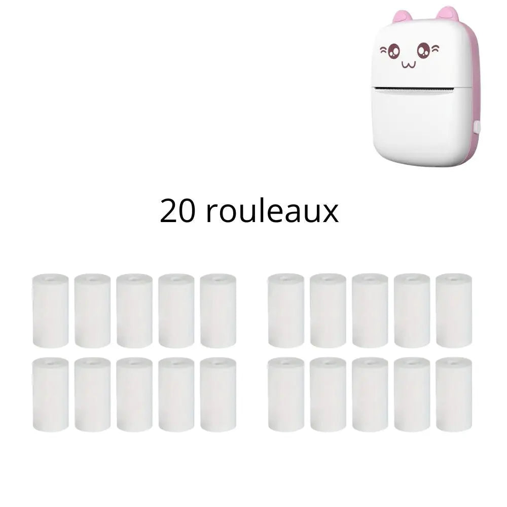 Papier thermique mini imprimante - Classique EURO10 STORE