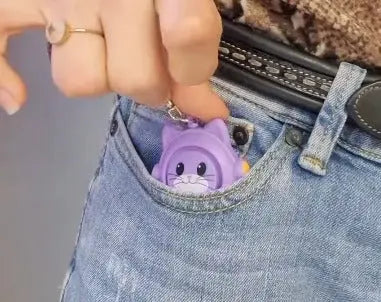 Alarme personnelle de sécurité chat porté poche pantalon