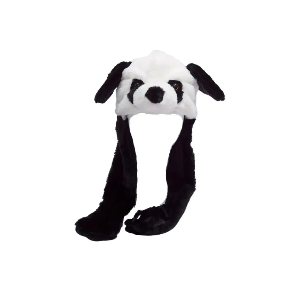 Bonnet_Plushy_panda_noir_et_blanc