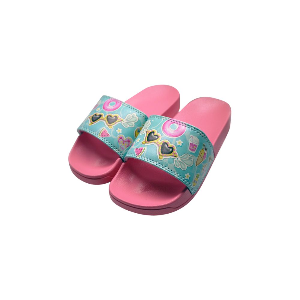 Claquette_filles_pool_party_rose