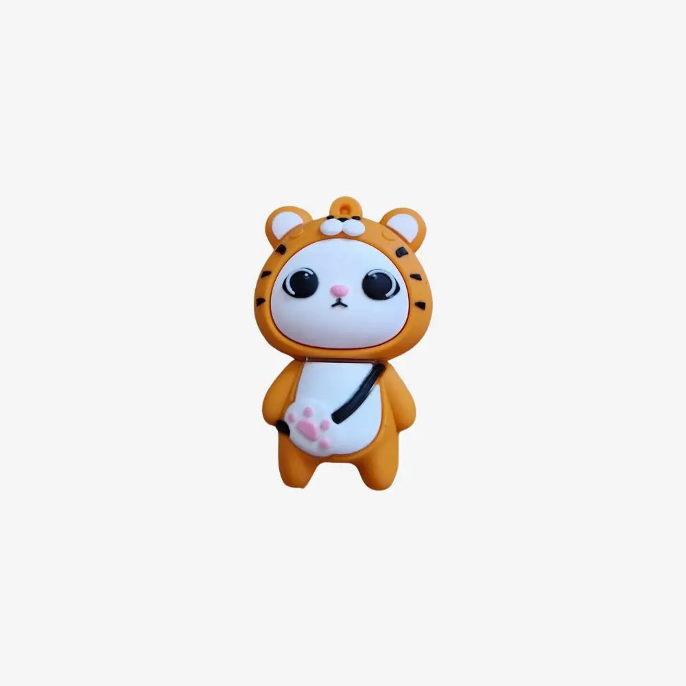 Cle_USB_animaux_tigre_orange