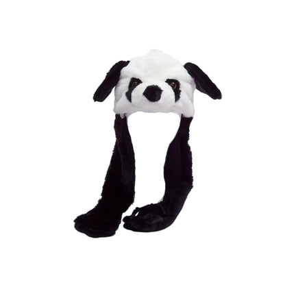 Bonnet_Plushy_panda_noir_et_blanc