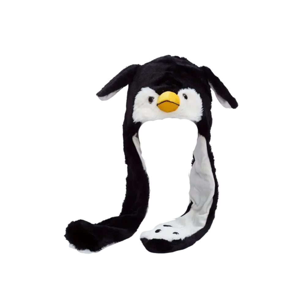 Bonnet_Plushy_pingouin_noir_et_blanc