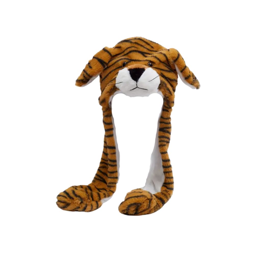 Bonnet_Plushy_tigre_marron