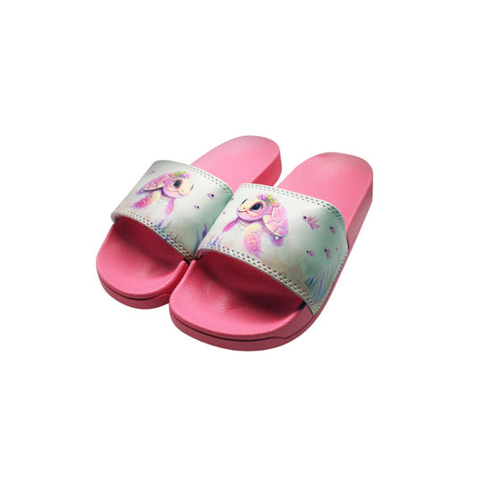 Claquette_fille_tortue_rose