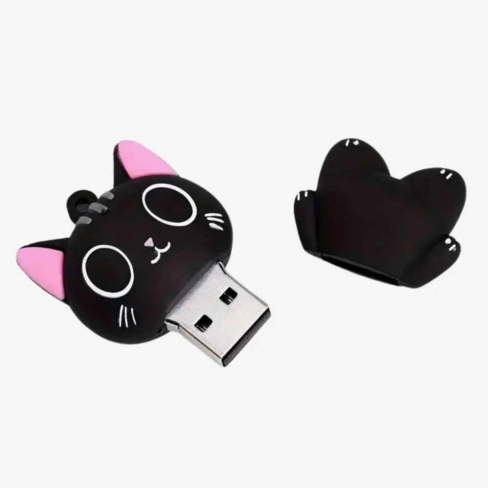 Cle_USB_animaux_chat_noir