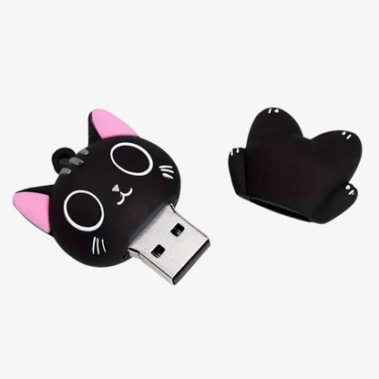 Cle_USB_animaux_chat_noir