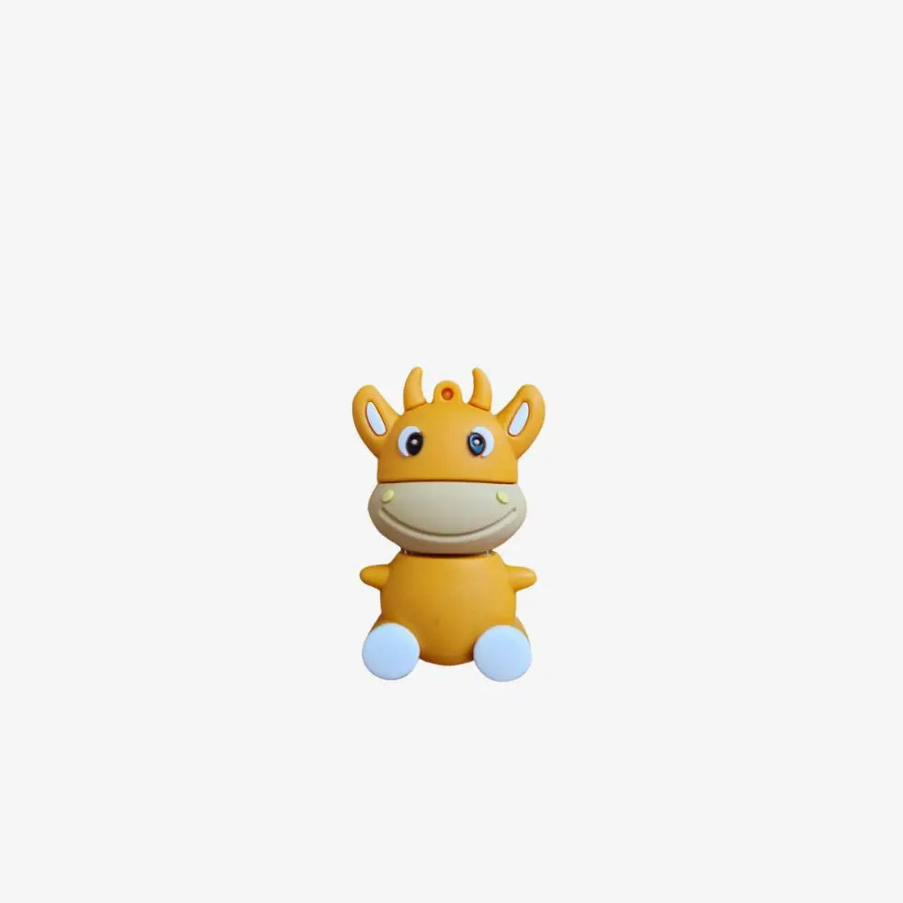 Cle_USB_animaux_girafe_jaune