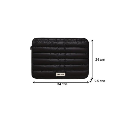 Housse_ordinateur_matelassee_noire_dimensions
